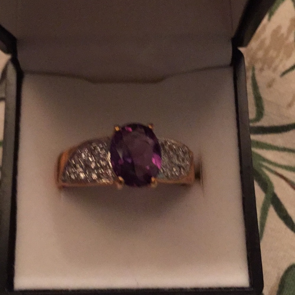 Amethyst ring